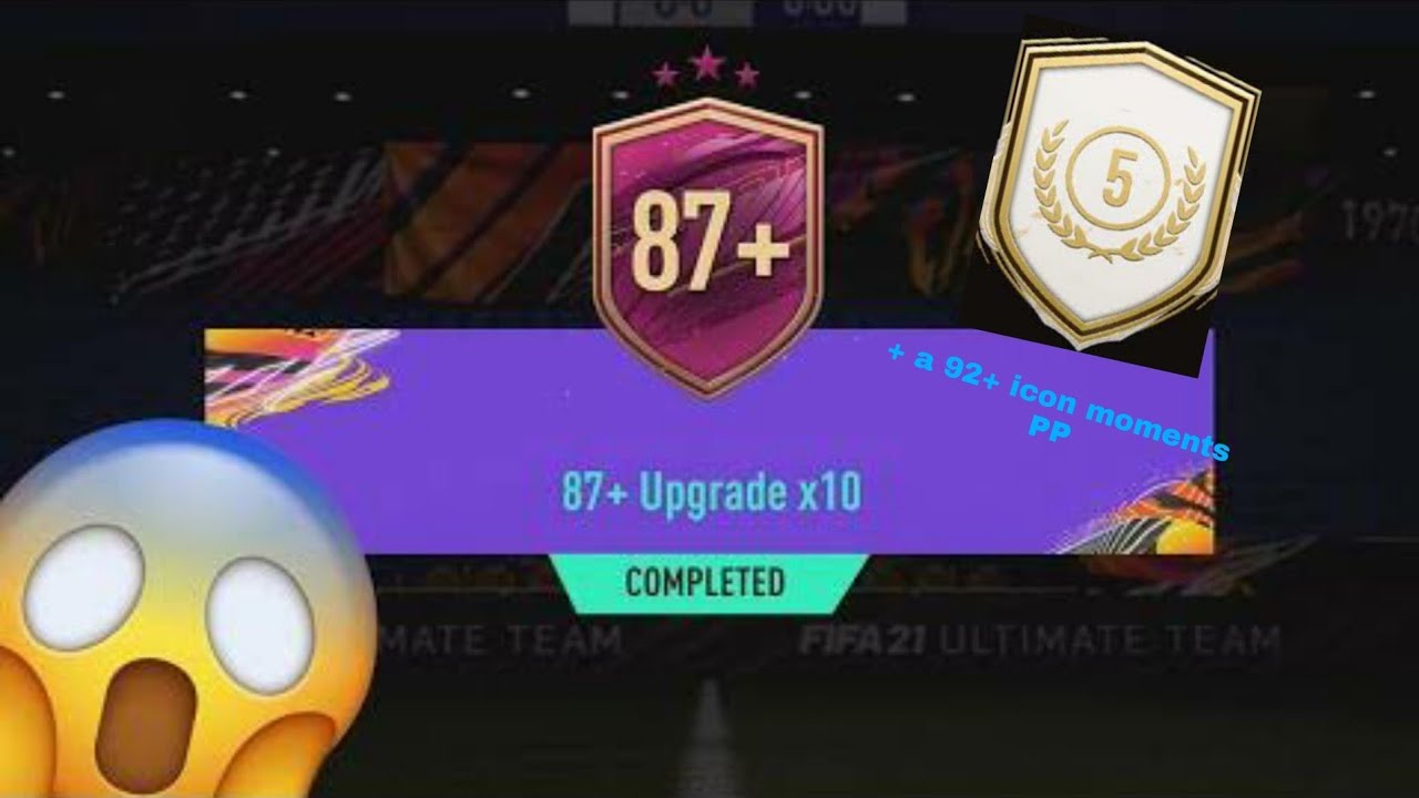 Opening the 92+ icon moments PP from the swaps + 87×10!!! FIFA 21