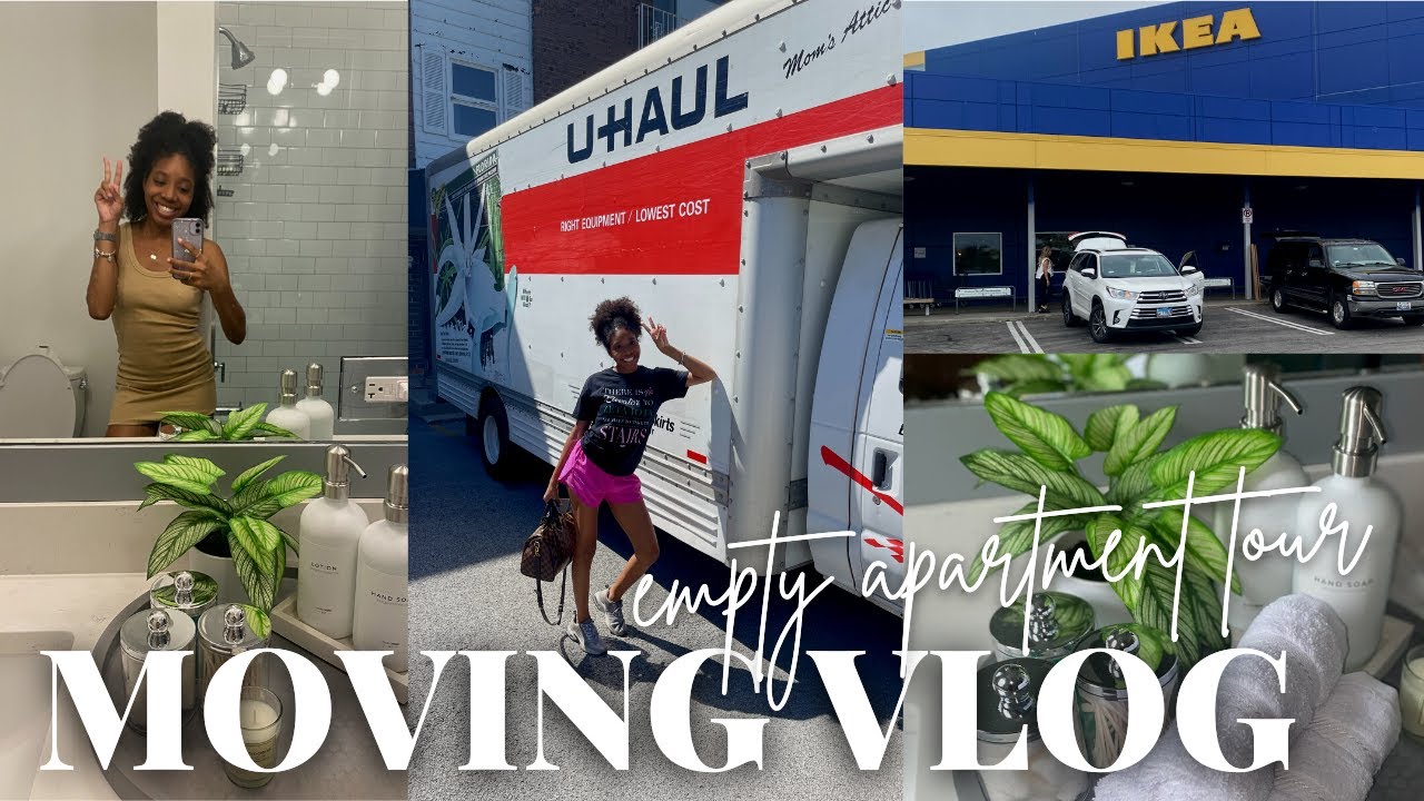 MOVING VLOG| MOVING TO CHICAGO| EMPTY APARTMENT TOUR