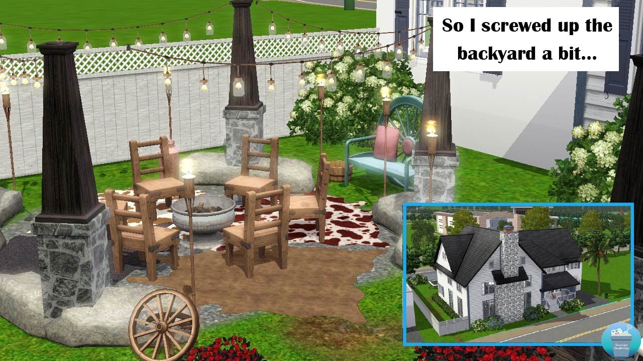 Строю свой первый чердак в этом уютном зимнем доме | The Sims 3 Скоростное строительство