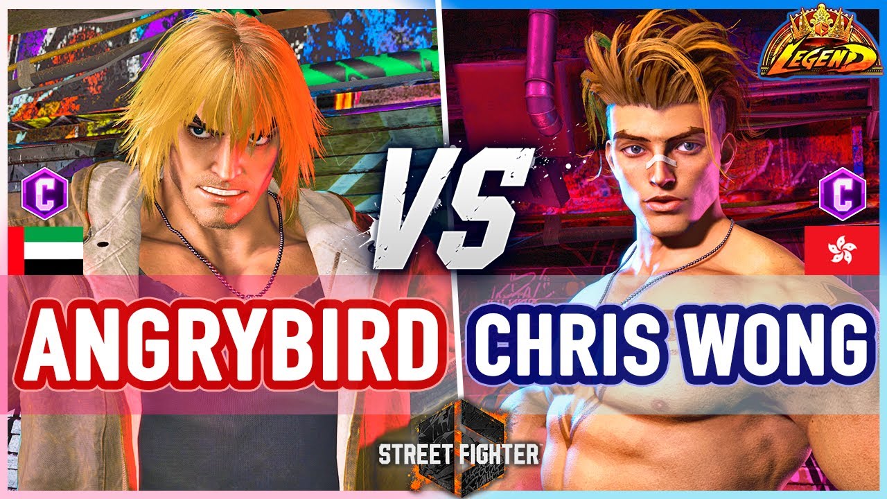 SF6 🔥 Angrybird (Ken) vs Chris Wong (Luke) 🔥 Street Fighter 6
