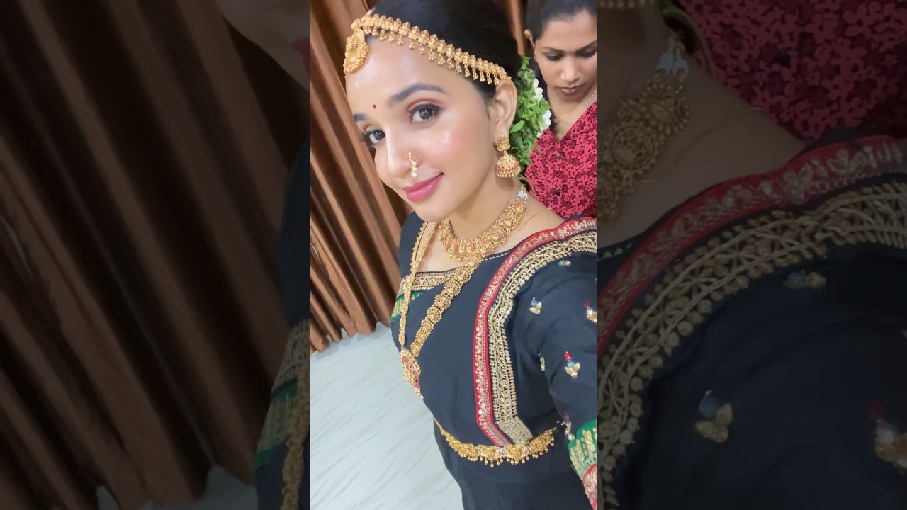Getting ready for Siva Rathri Programme 😇❤️ | MakeUp | Dance Programme |Malavika Krishnadas