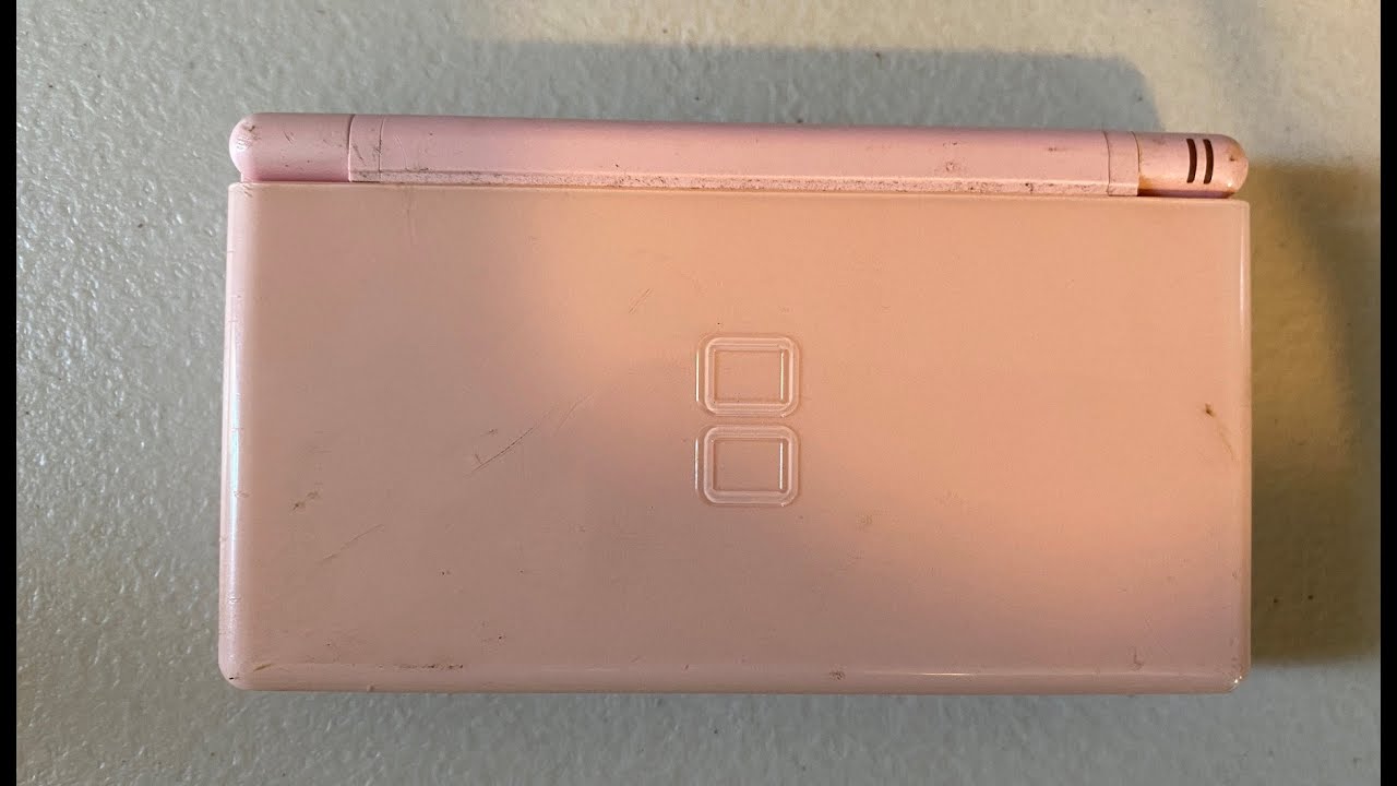 Cleaning a Gross Coral Pink DS Lite from eBay