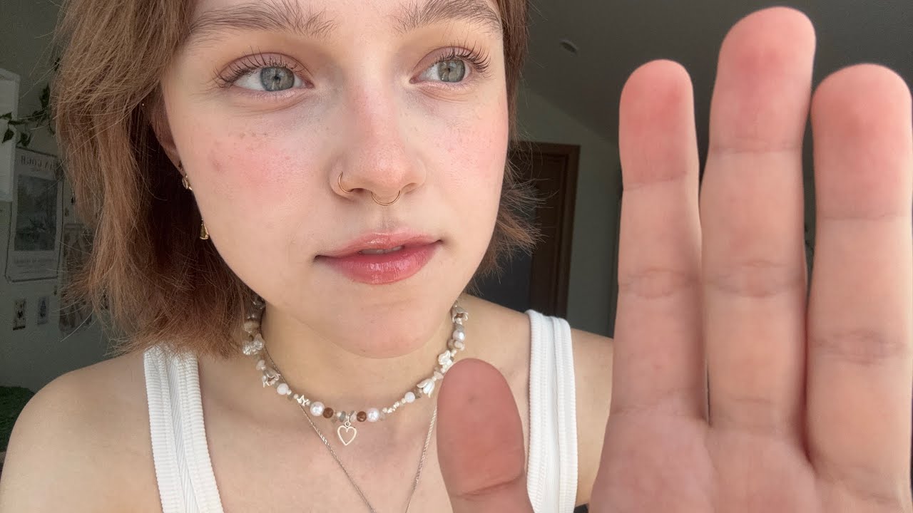 ASMR ~ negative energy plucking // mouth sounds 🪷