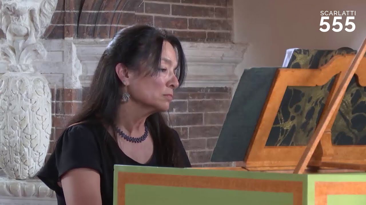 Scarlatti : Sonate pour clavecin en ré mineur K 417 L 462 par Carole Cerasi - #Scarlatti555