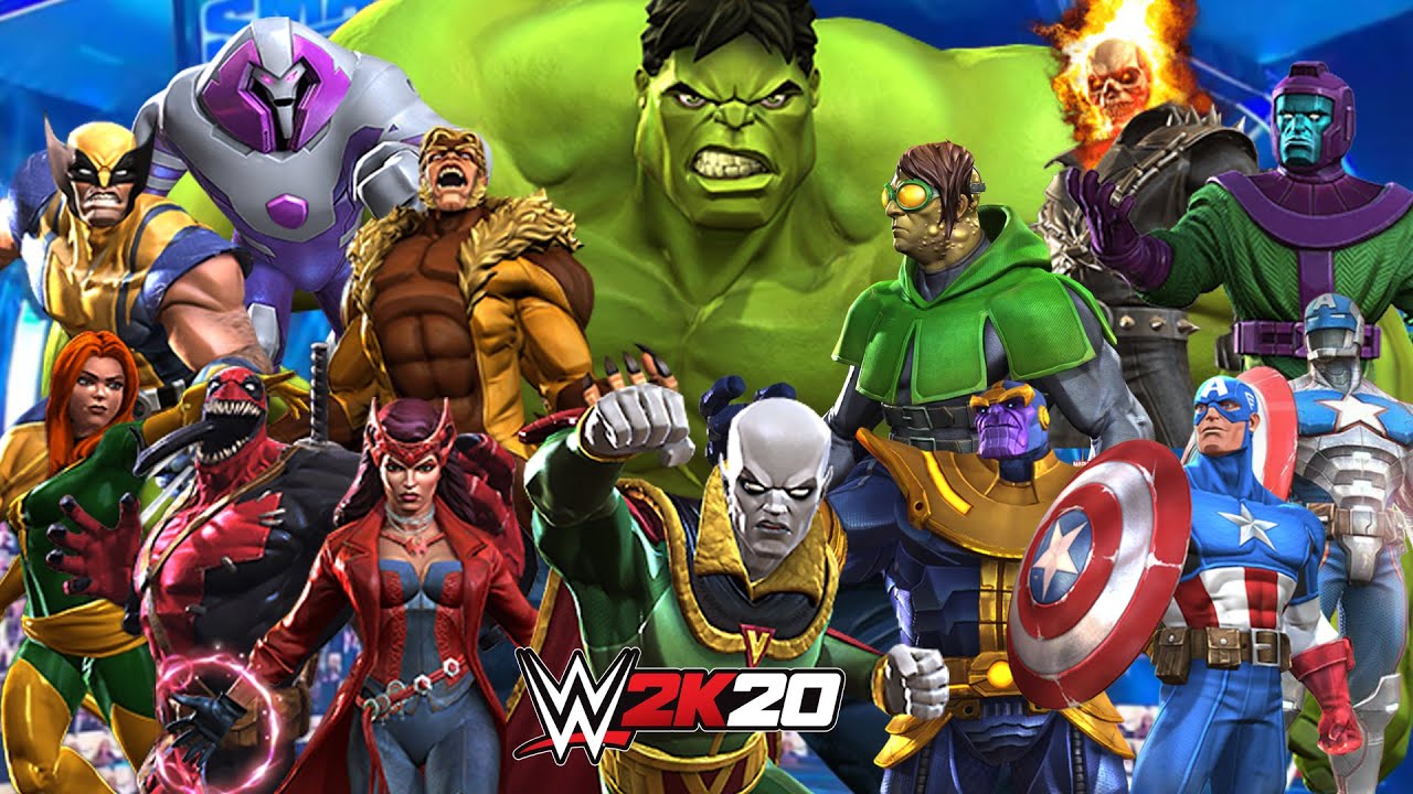 MARVEL CONTEST OF CHAMPIONS WWE ROYAL RUMBLE | WWE 2K20