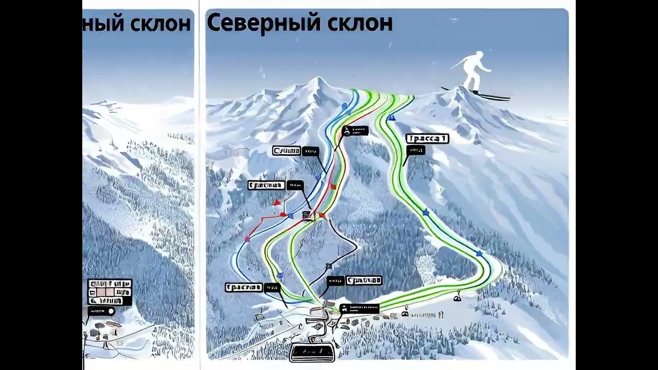 Обзор трасс АРХЫЗ  Приключения ждут в вас