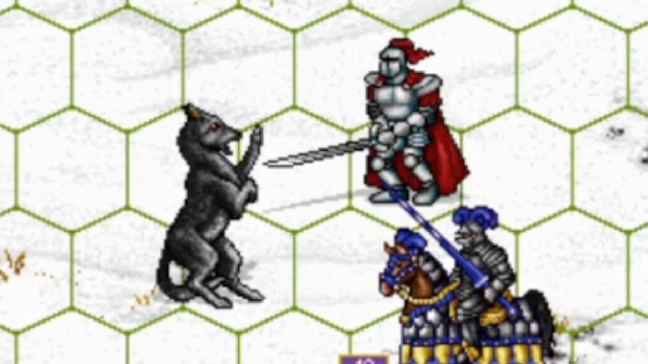 Ironman Challenge in Heroes of Might & Magic 2 Gold, Price of Loyalty Campaign, Map 6-4