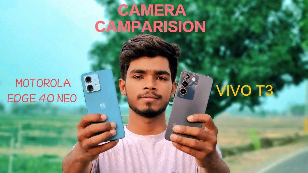 Vivo T3 V/s Motorola Edge 40 Neo Camera Test !!!