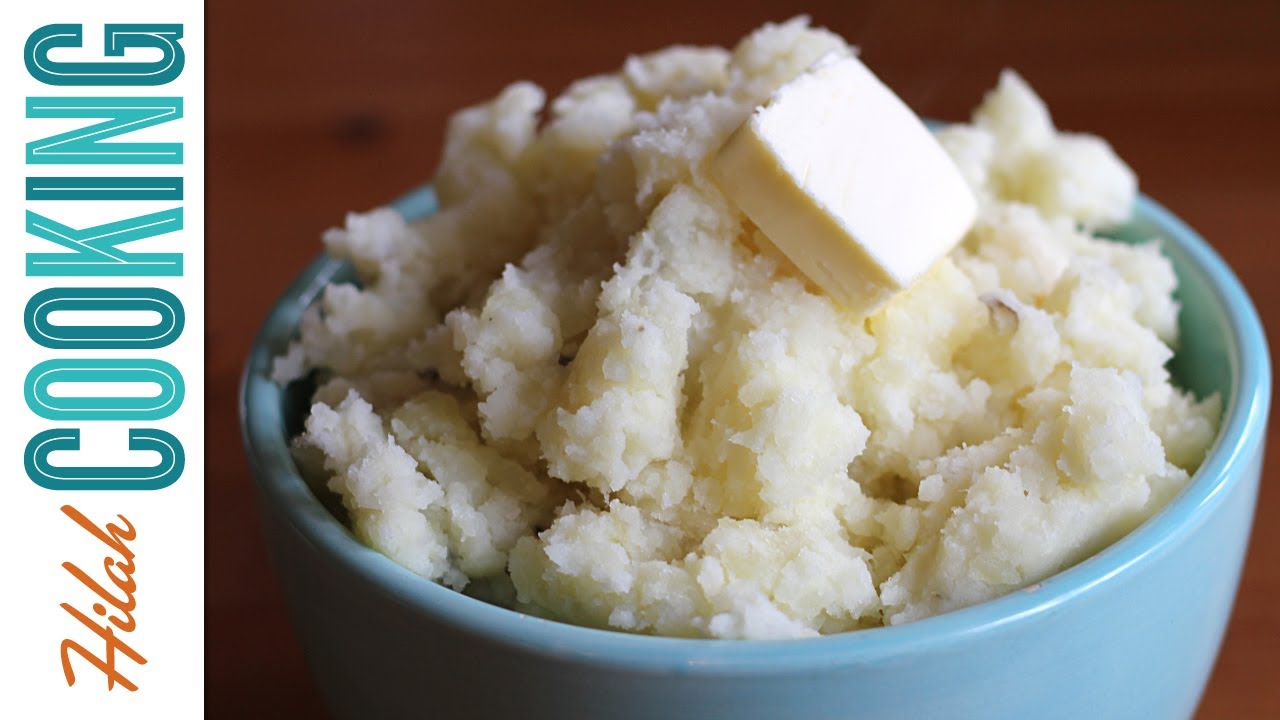 How To Make Mashed Potatoes - Garlic Mashed Potatoes Recipe | Hilah Cooking