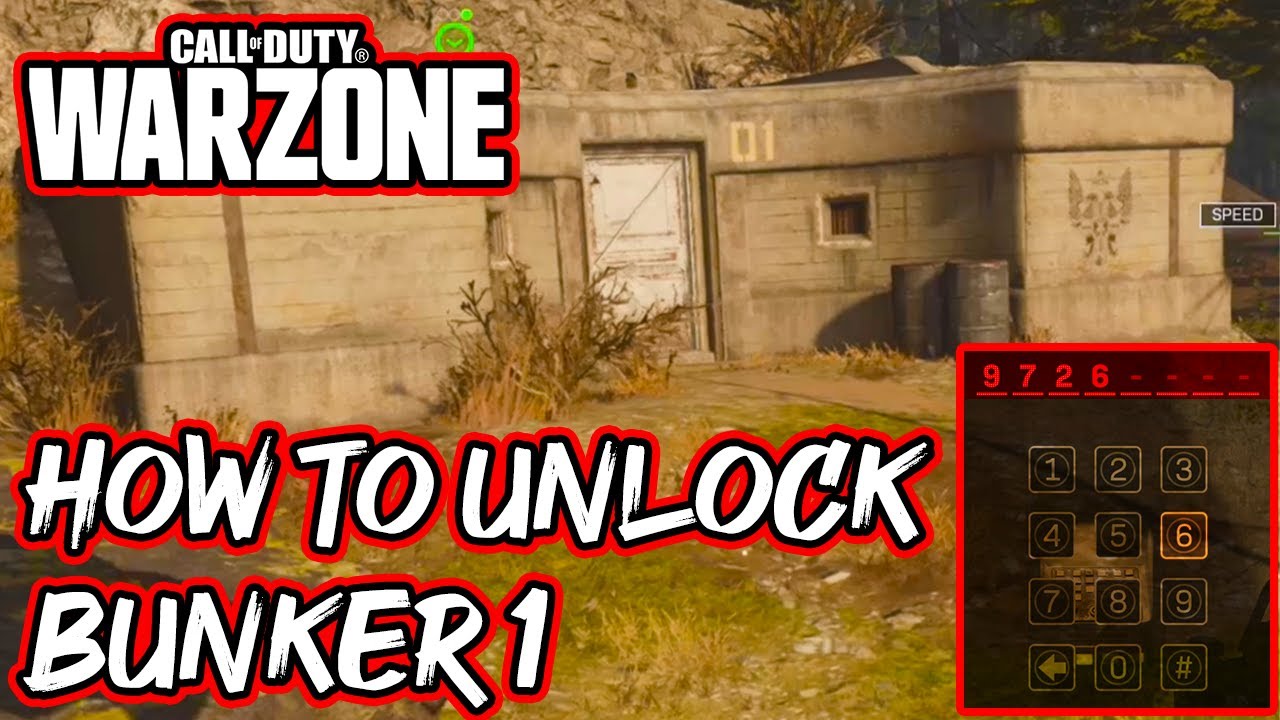 HOW TO UNLOCK BUNKER 1 WITH ACCESS CODE IN WARZONE