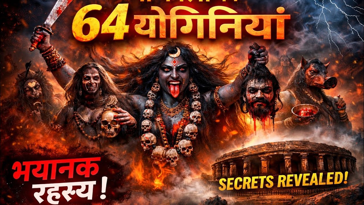 माँ काली की 64 योगिनियाँ | Chausath Yogini Ka Rahasya | Maa Kali Tantric Secrets| spiritual storys 