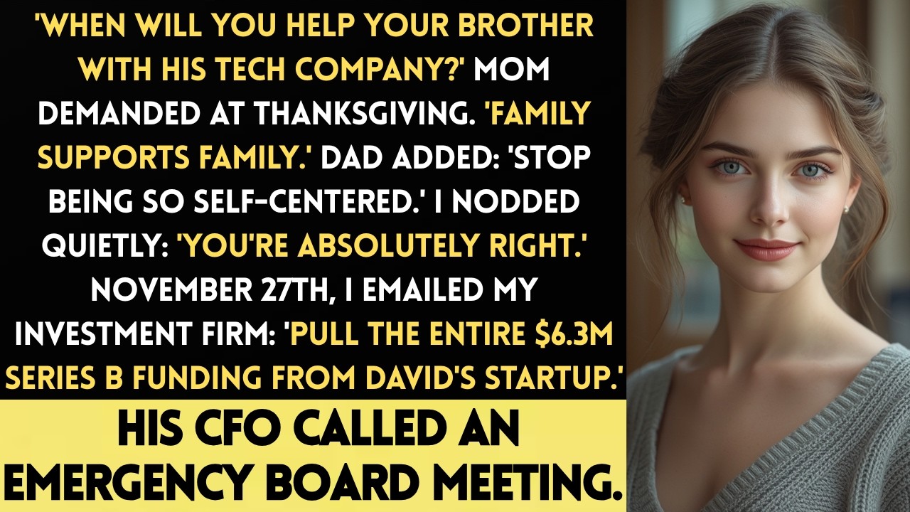 Mom Said 'When Will You Help Your Brother?' — I'm His Silent $6.3M Series B Investor...