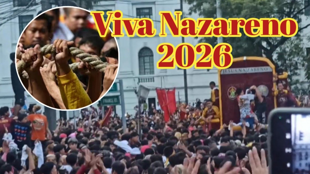 Pambansang kapistahan ni Jesus Nazareno. | Viva  Nazareno 2026