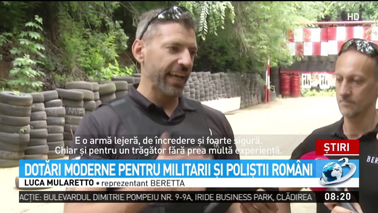 Dotări moderne pentru miltarii şi poliţiştii români