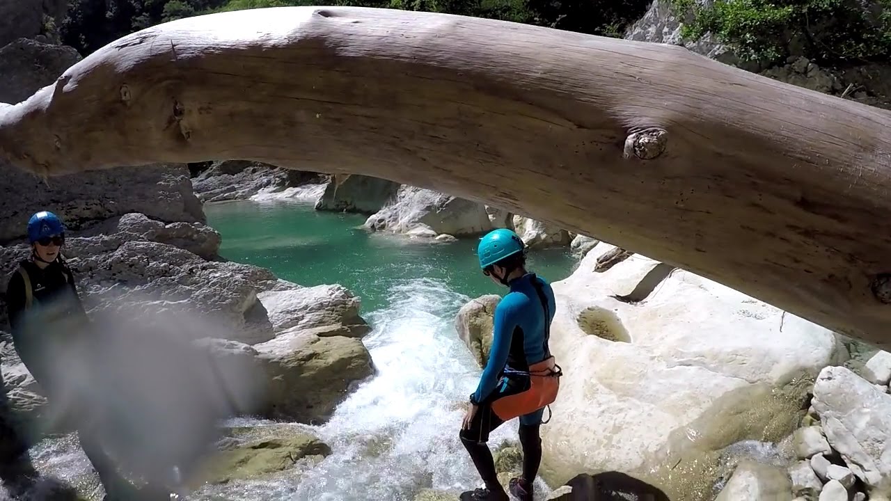Canyon de la Clue d' Aiglun (gorges de l'Estéron, Alpes Maritimes)