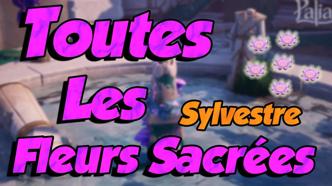 🐢PALIA🐢 Toutes les fleurs sacrées de Sylvestre !!  #gaming  #playpalia  #palia  #soluce  #cozy