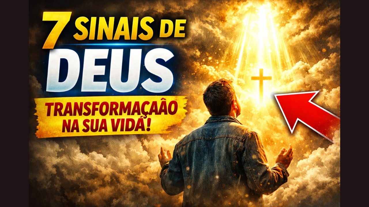 SETE SINAIS DIVINOS DE QUE DEUS ESTÁ PREPARANDO VOCÊ PARA UMA GRANDE TRANSFORMAÇÃO NA SUA VIDA HOJE