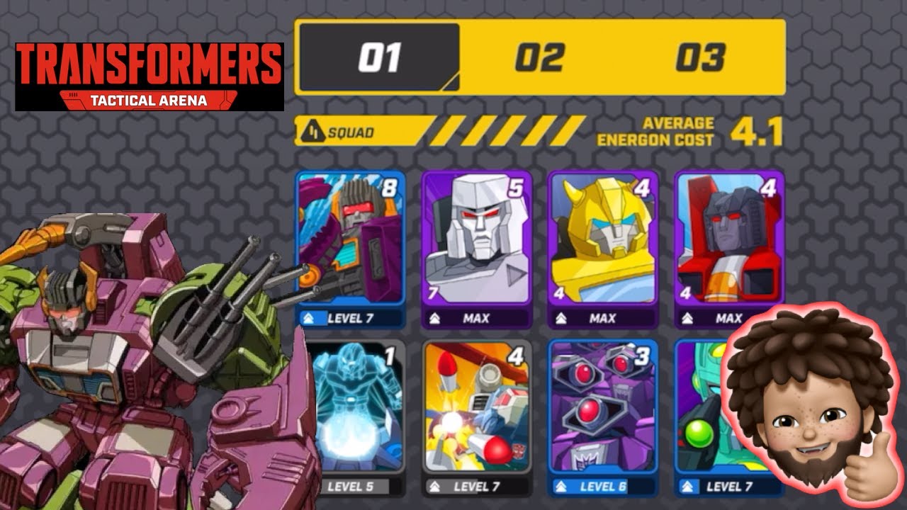 Transformers Tactical Arena  - Scorponok Deck | Giant attack