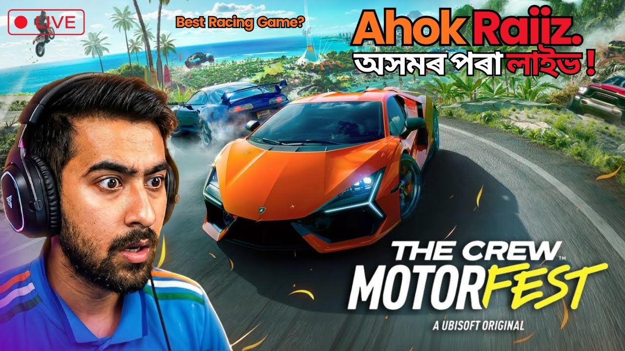 [Assamese/Hindi] From Assam to Hawaii 🌴 The Crew Motorfest LIVE Gameplay 🔴 (Portrait)