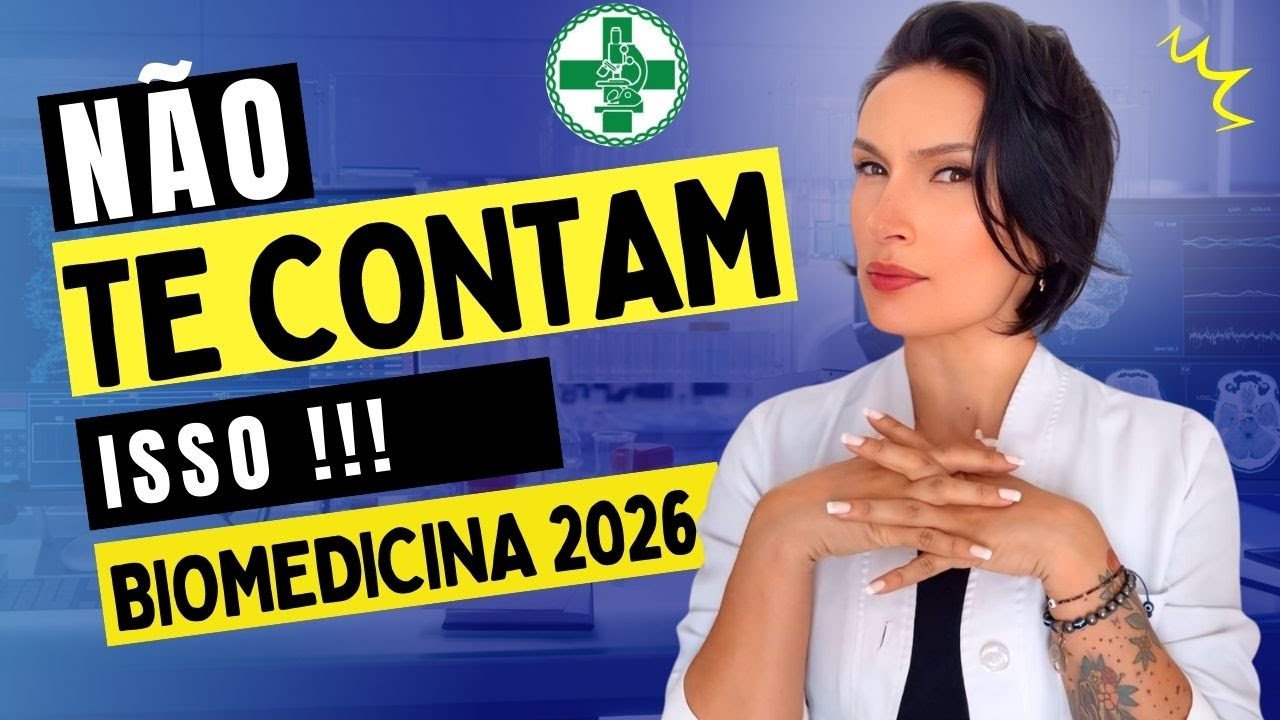 Biomedicina Vale a Pena em 2026? - O que você realmente precisa saber - Salário - áreas de atuação