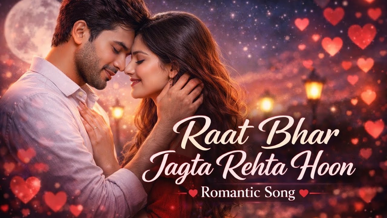 Raat Bhar Jagta Rehta Hoon | Full Romantic Song | Emotional Hindi Urdu Song 2026