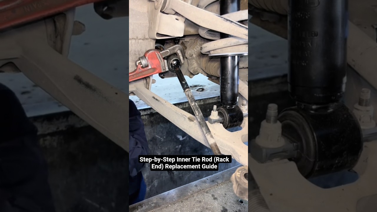 Step-by-Step Inner Tie Rod (Rack End) Replacement Guide#short#mechanic