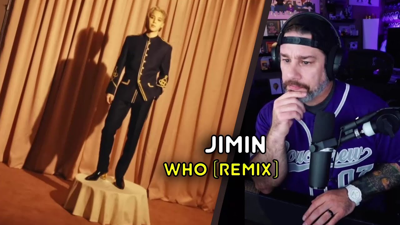 Реакция режиссера - Чимин - «Who» Remix (Acoustic & Beautiful Mind)