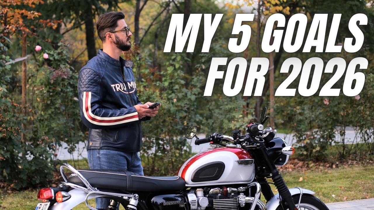 5 Big Plans for my Triumph T120 & Vespa GTS  in 2026 |  Can I Actually Pull Off #5?