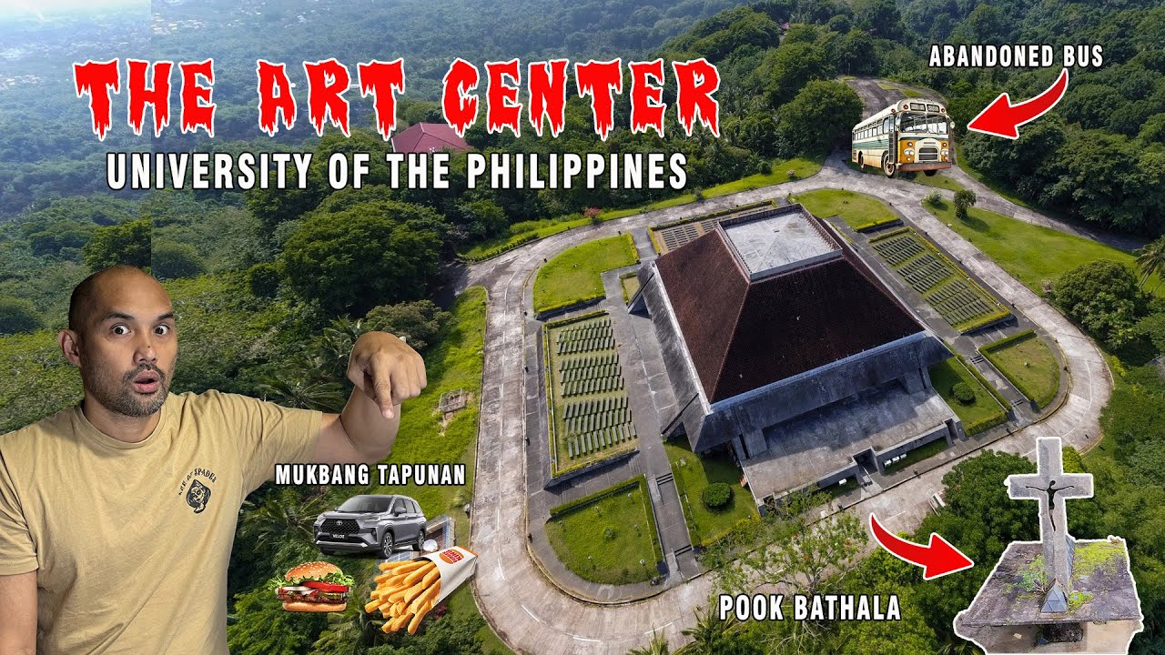 INAKYAT NAMIN ANG ART CENTER OF THE PHILIPPINES | MUKBANG SA TAPUNAN