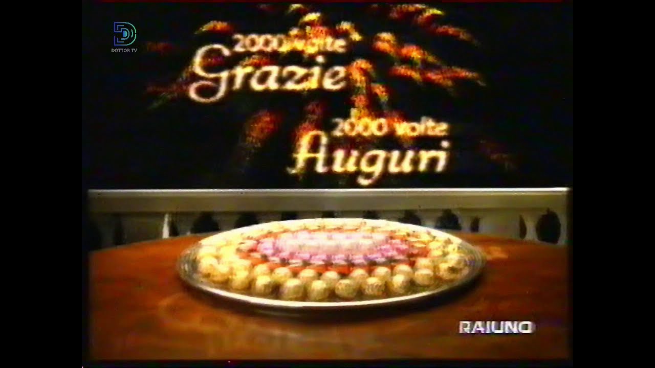 Sequenze spot Raiuno - 31 dicembre 1999 / 1 gennaio 2000