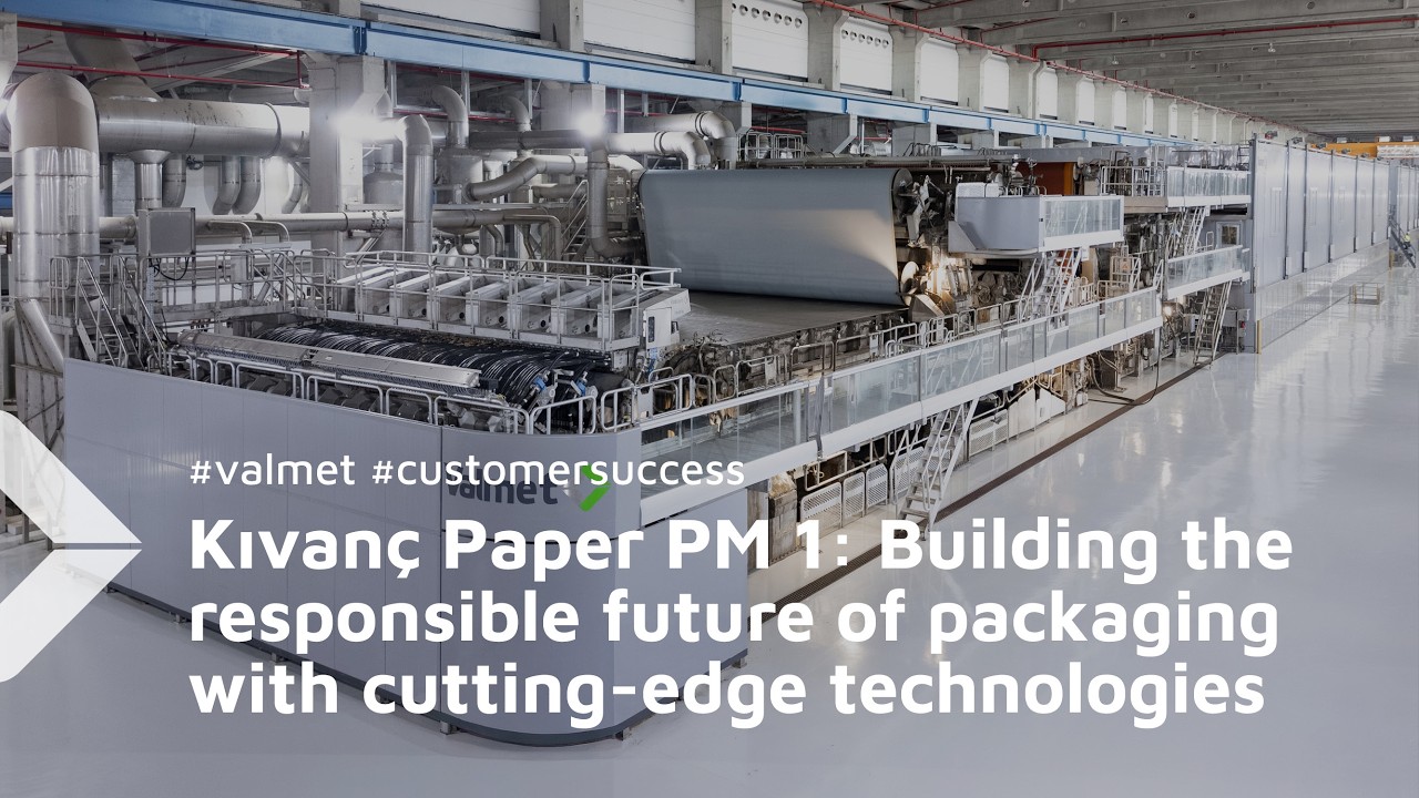 Building the responsible future of packaging with cutting-edge technologies in Kıvanç Paper PM 1