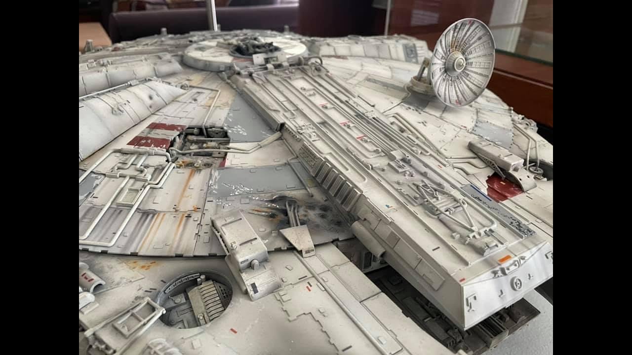DeAgostini Millennium Falcon Exterior Mods