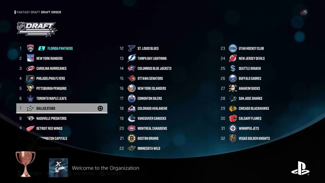 NHL 25 - Bronze Trophy / Welcome to the Organization (PS5) #ps5trophy #trophyhunter #nhl25