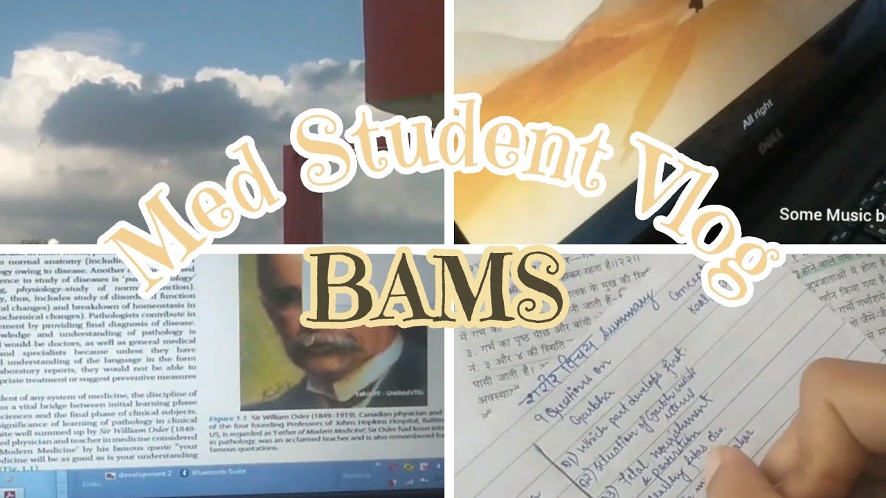 [sub] bams vlogging | ayurveda student life ✍️  bams study vlogger