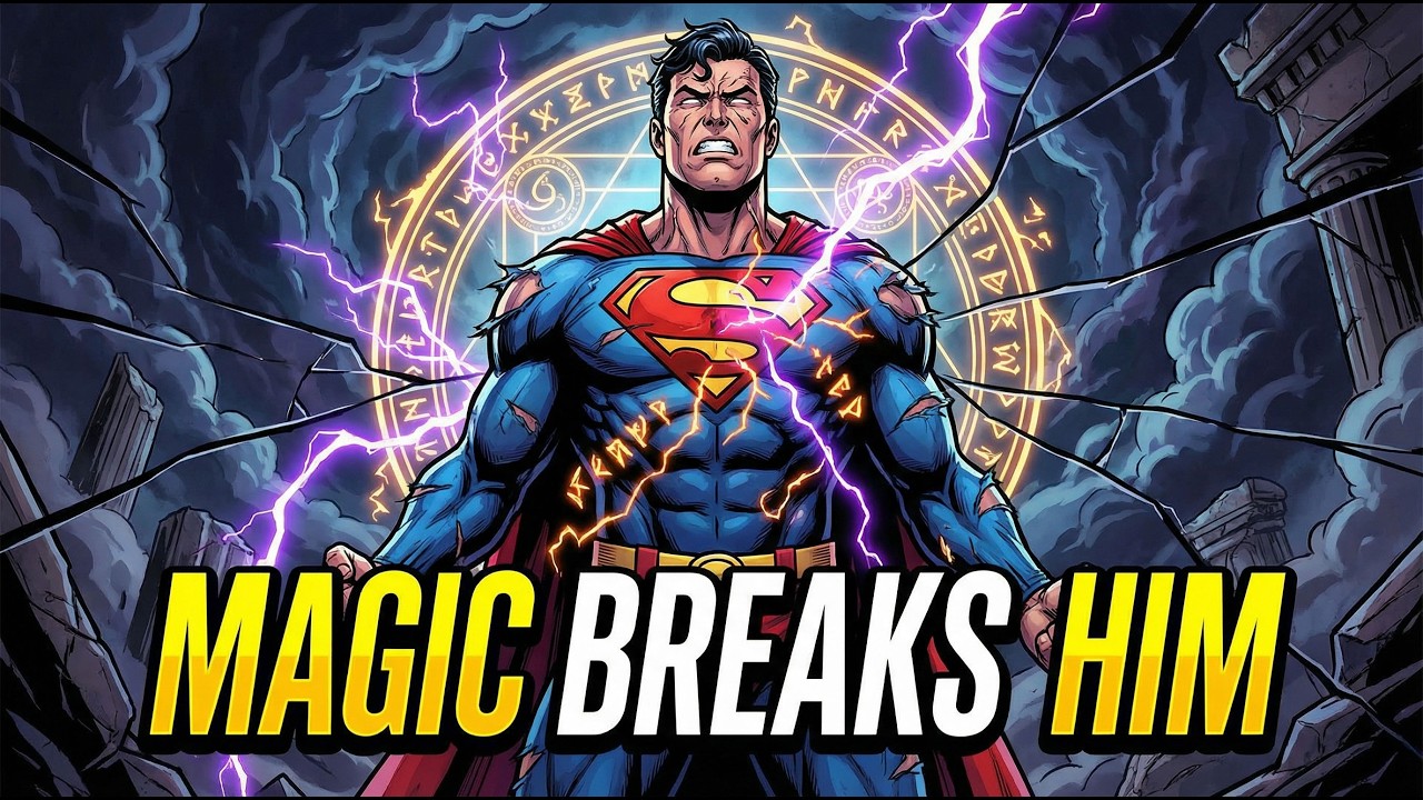 Супермен против Магии — Каждый раз, когда он терял контроль #dailykrypton #superman #magic #zatan...