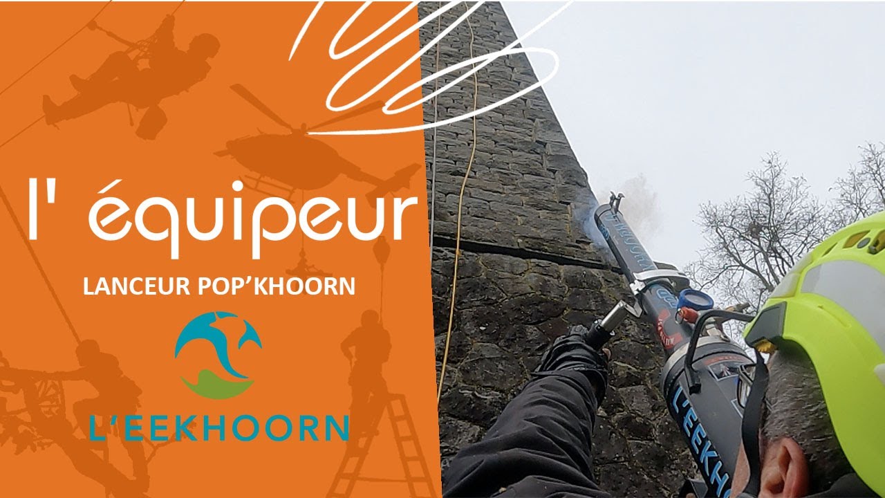 Révolutionnaire : On teste le lanceur de corde Pop’khoorn l'Eekhoorn !