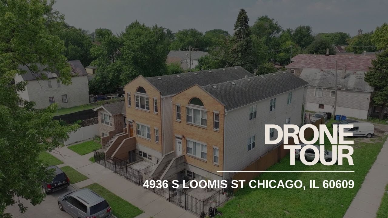 Real Estate Drone Video: 4936 S Loomis ST Chicago, IL 60609