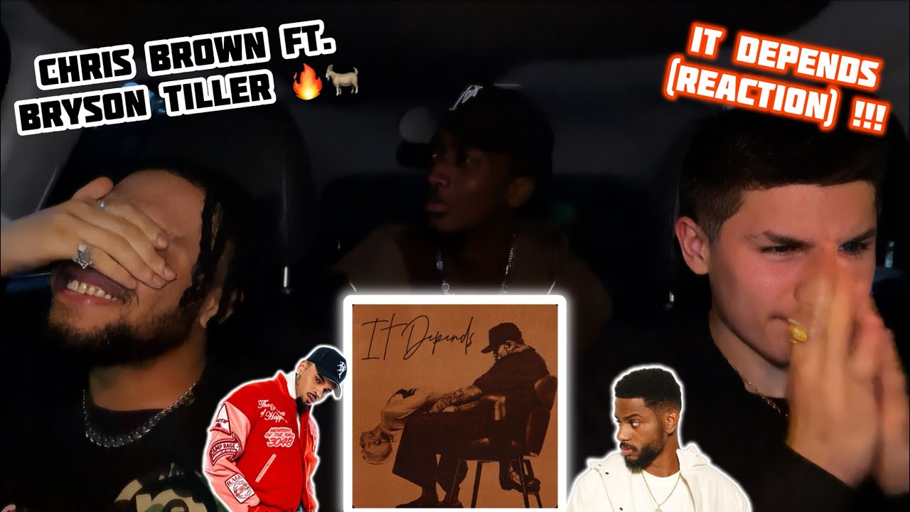 Chris Brown - It Depends (Audio) Ft. Bryson Tiller (REACTION) !!!