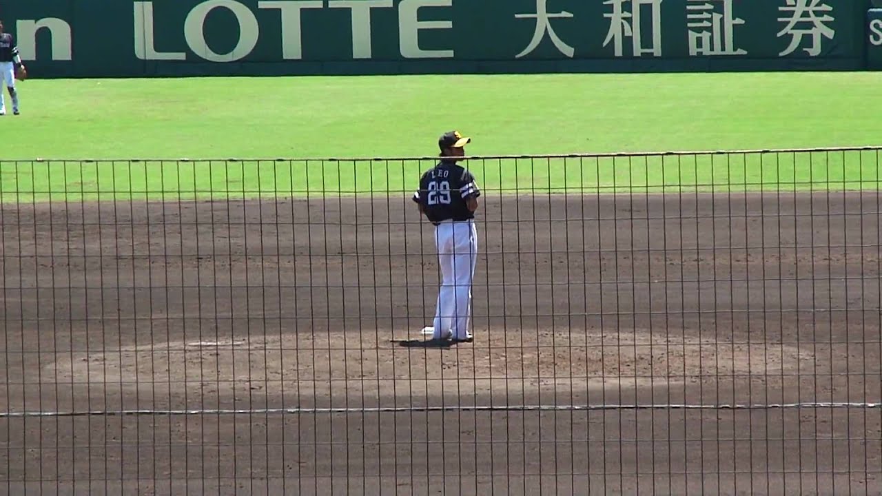 6/24　ウエスタンリーグ　阪神ｖｓソフトバンク　怜王の投球