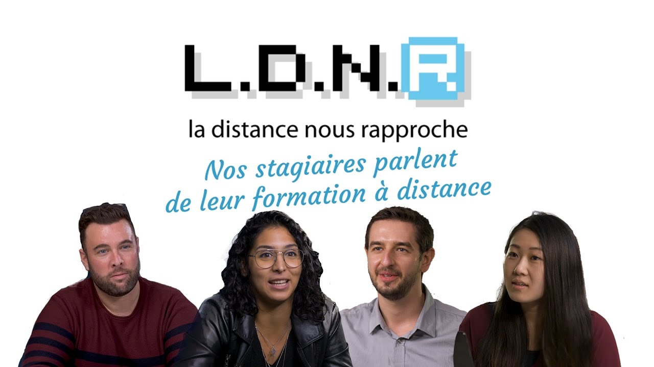 La formation &agrave; distance - Nos stagiaires en parlent