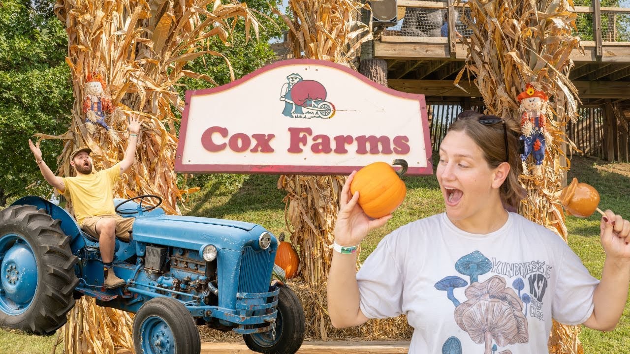 The BEST fall festival in VA | Spending the day at Cox Farms!
