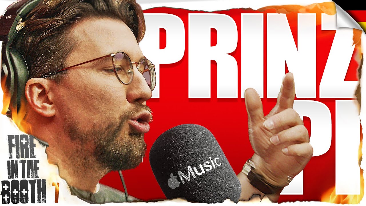 HYPED presents Fire in the Booth Germany 🇩🇪 - Prinz Pi