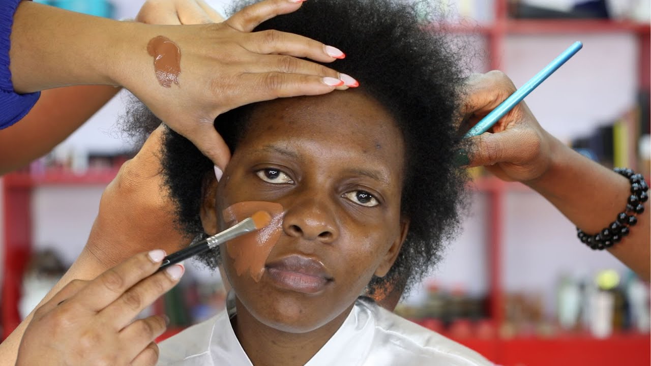 VIRAL ⬆️😱 TRANSFORMATION VIDEO 👆100M VIEWS VIDEO  ⬆️ UNBELIEVABLE ⬆️😱 DARK SKIN HAIR AND MAKEUP 😱
