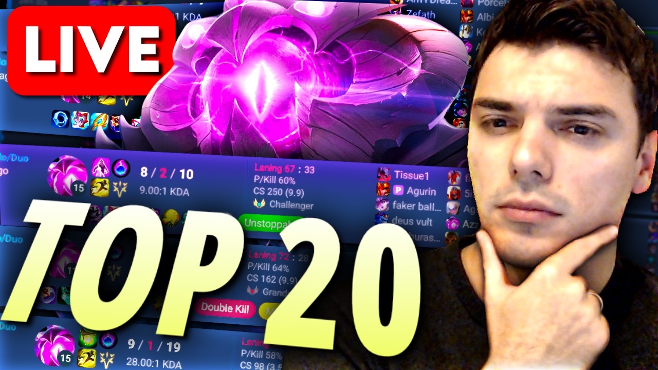1900 LP Start, Best Vel'Koz World Road to Rank 1 EUW