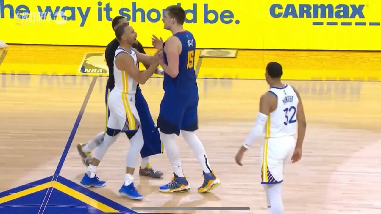 Nikola Jokic gets heated after Gary Payton II slaps his butt!