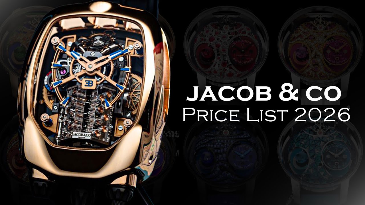 Топ-15 часов Jacob & Co.: прайс-лист 2026 года | Роскошные дизайнерские часы