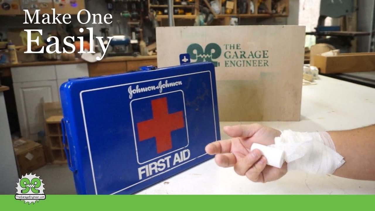 Make It!: First Aid kit for the Shop, Home, and Vehicles that you can make.
