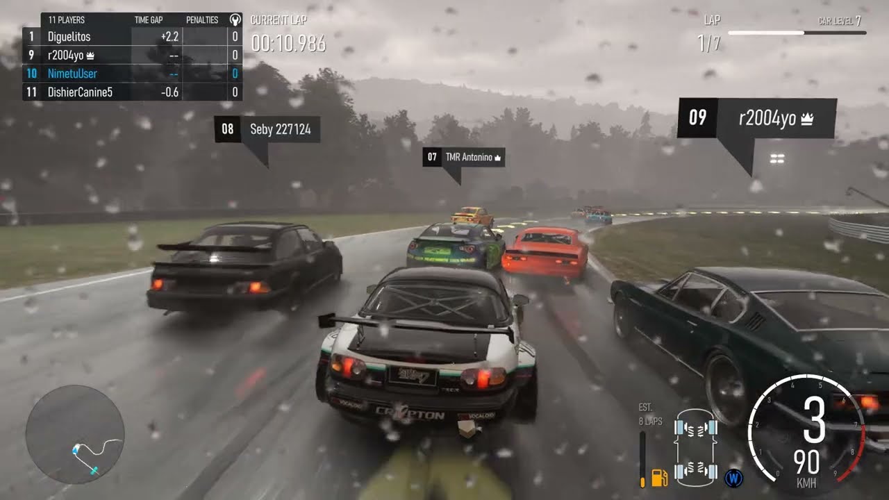 Lime Rock D-Class Races in the Pouring Rain | Forza Motorsport