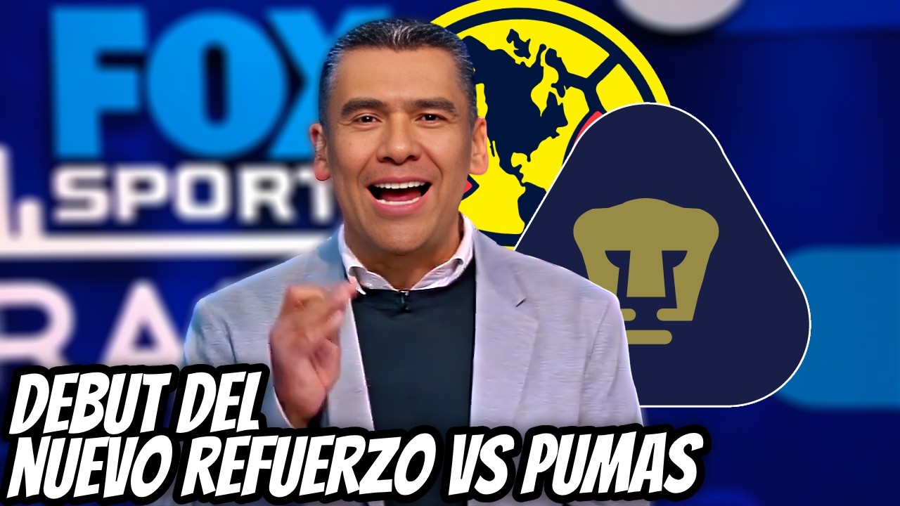 JARDINE CONFIRMA DEBUT DE LUJO ANTE PUMAS Y ENLOQUECE AL NIDO! NOTICIA DEL CLUB AMÉRICA