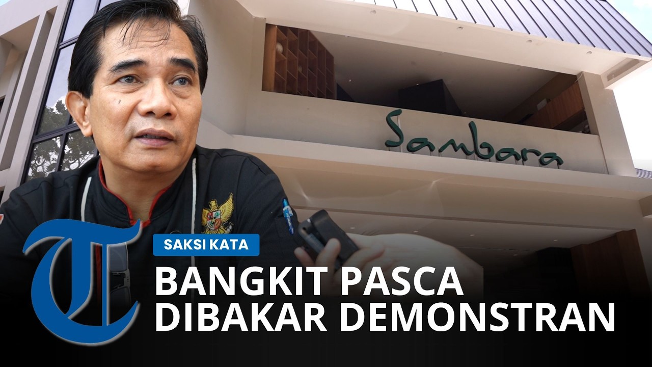 EKSKLUSIF ! Restoran Dibakar Demonstran Saat Demo DPRD Jabar | Sambara Sudah Bangkit | SAKSI KATA